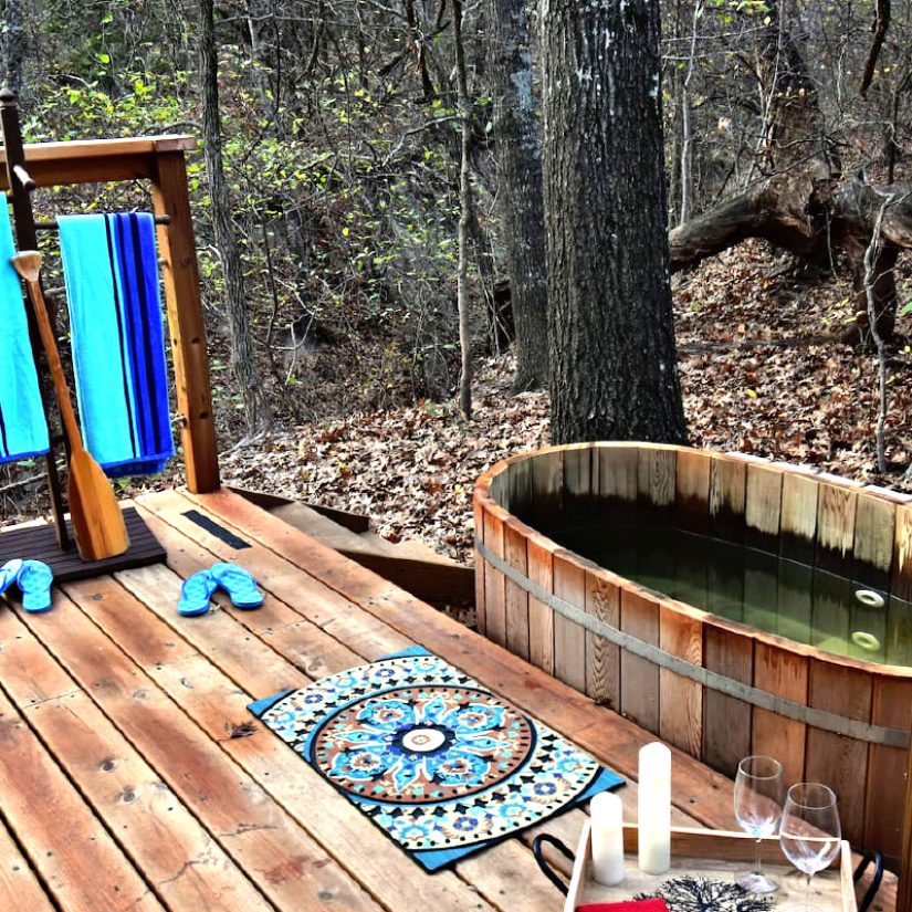 glamping cabins for rent near me