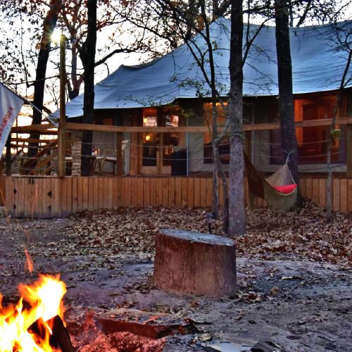 glamping cabins for rent near me