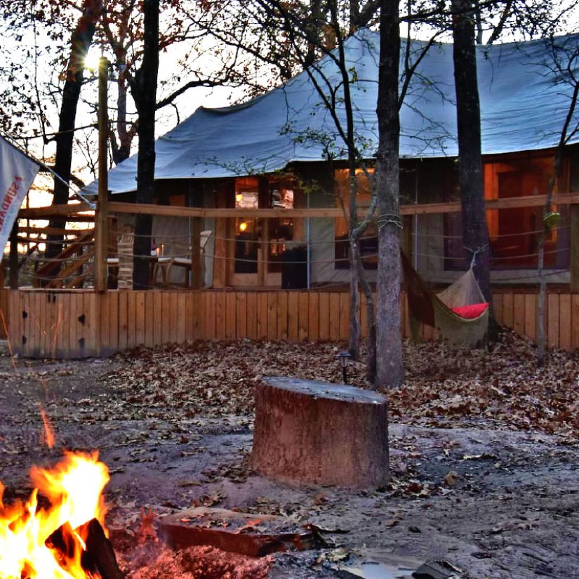 glamping cabins for rent near me